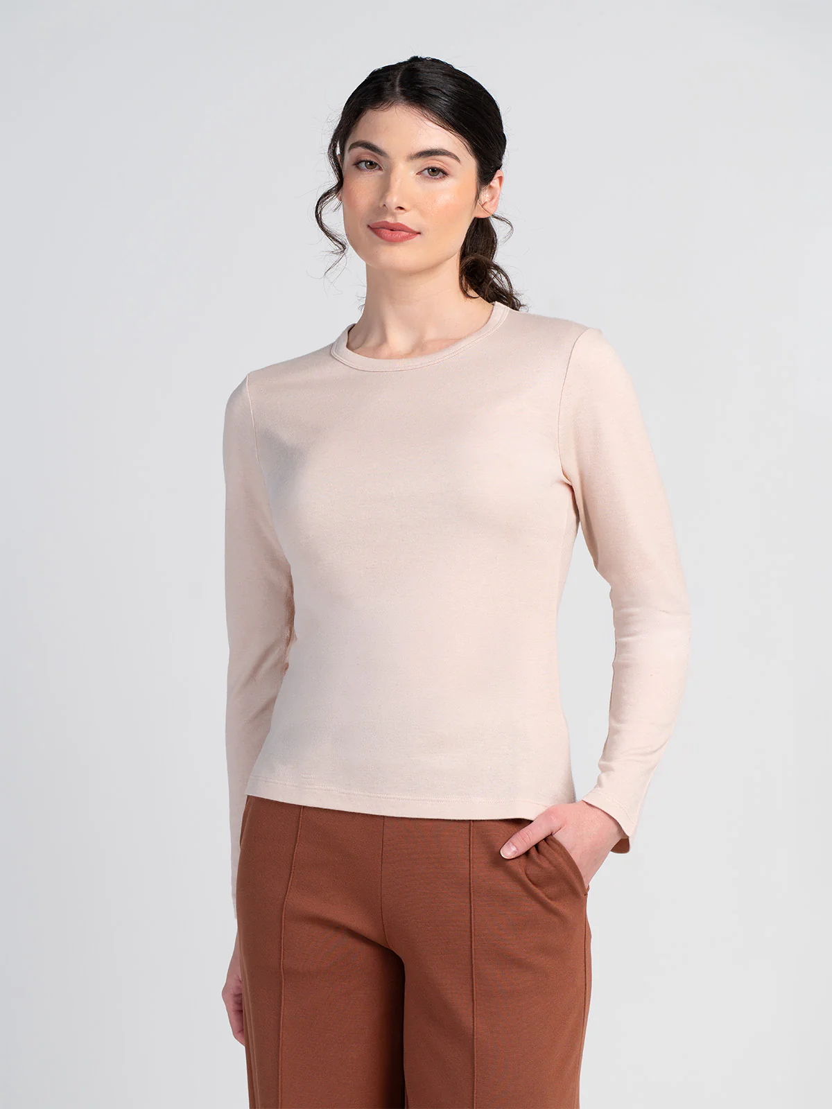 Wool Blend Crew Neck - Image 3