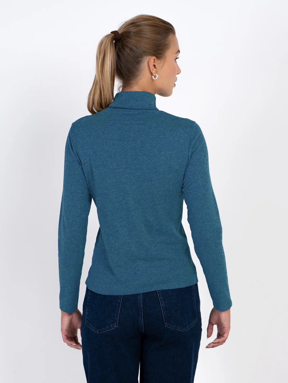 Wool Blend Roll Neck - Image 11