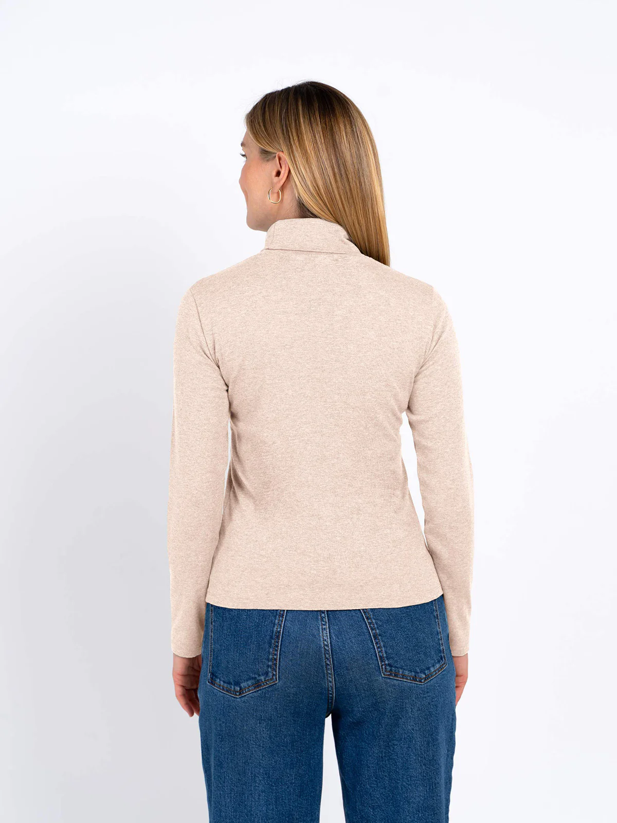 Wool Blend Roll Neck - Image 3